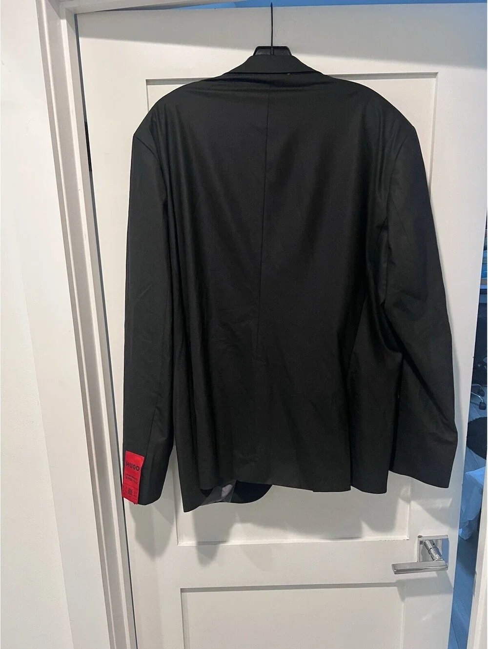$569 NEW Hugo Boss Men's Super-Flex  Black 48R  Jacket